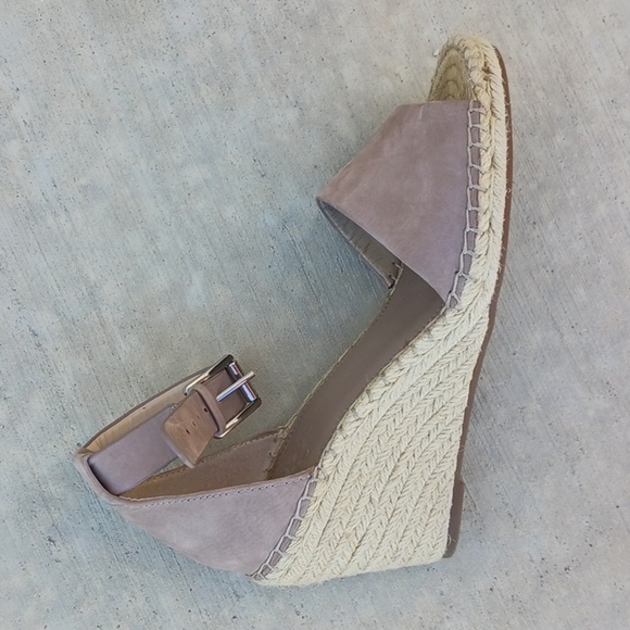 Vince Camuto Tan Espadrille Wedge Sandal - Picture 5 of 6